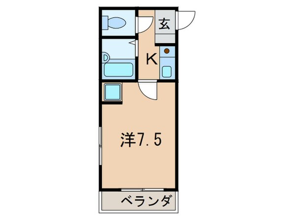 オリエンタル原町別院の物件間取画像